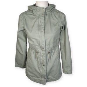 OLD NAVY ARMY GREEN UTILITY JACKET SZ.S/M EUC.